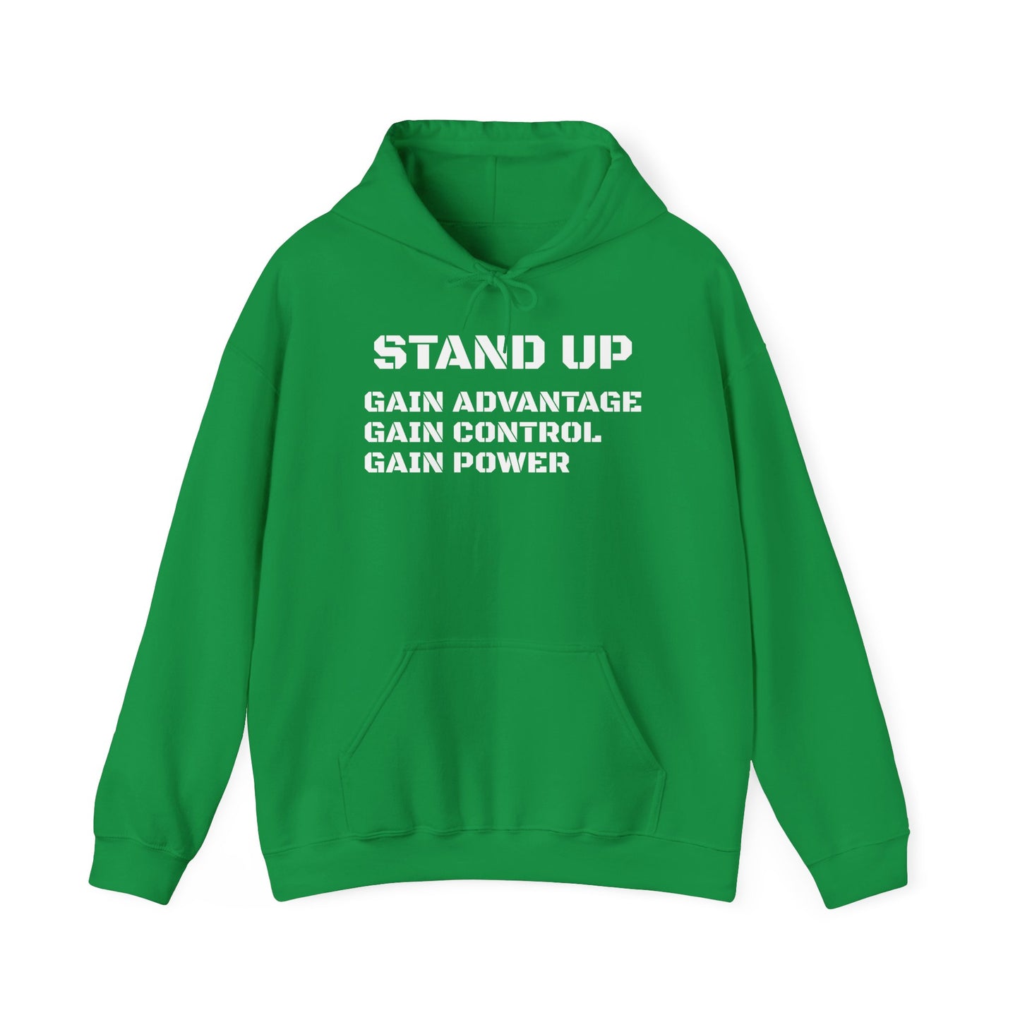 Stand Up Gain Advantage Control Power Hooded Sweatshirt