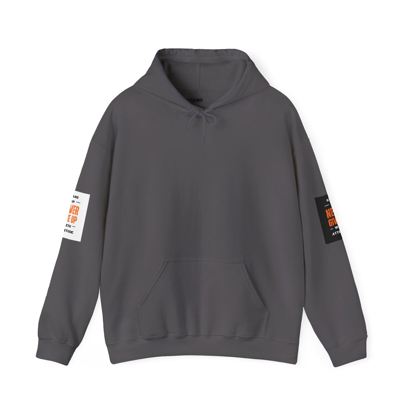 Stand Up Dual Arm Patch Heavy Blend™ Hooded Sweatshirt