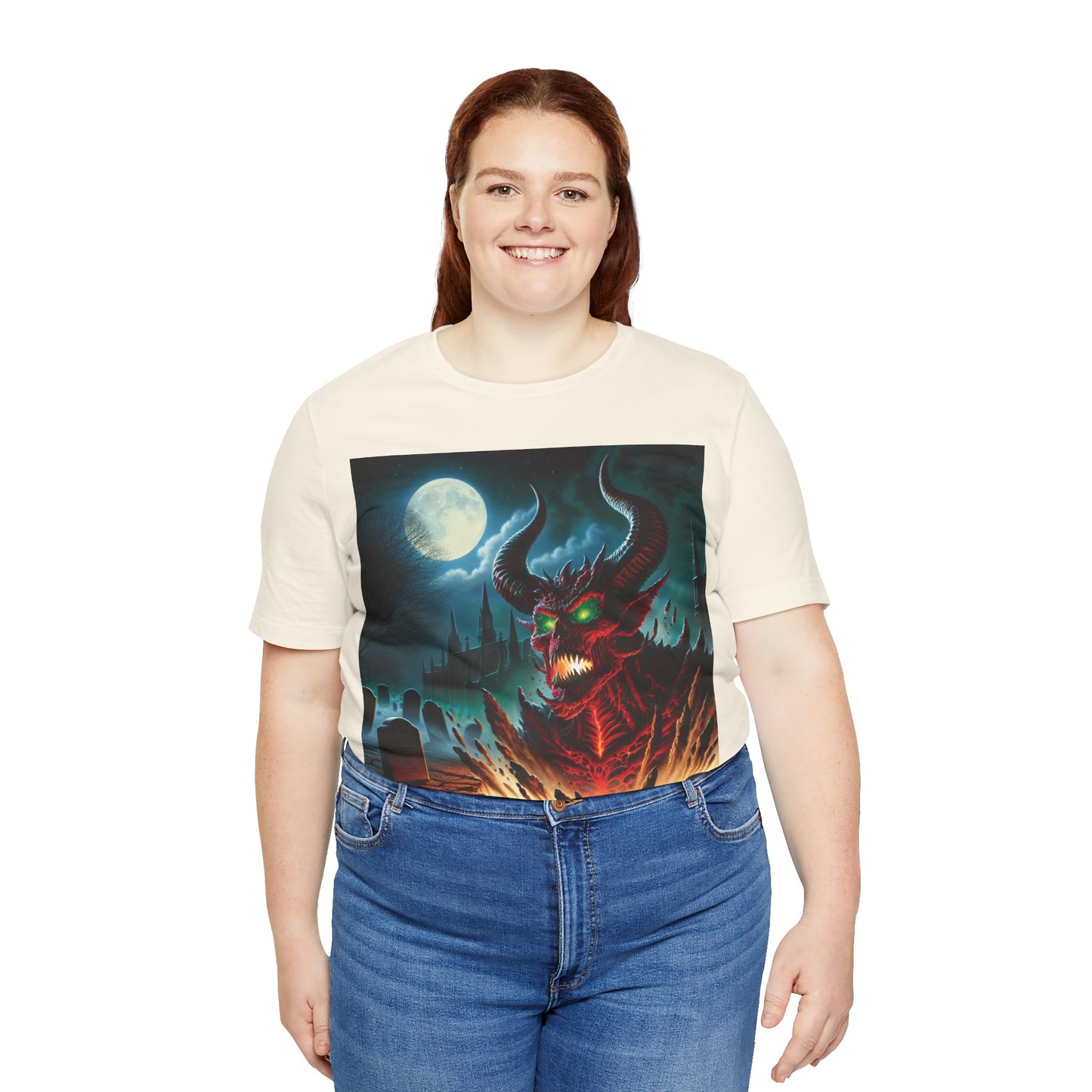 The Devil Rises Jersey Short Sleeve Tee