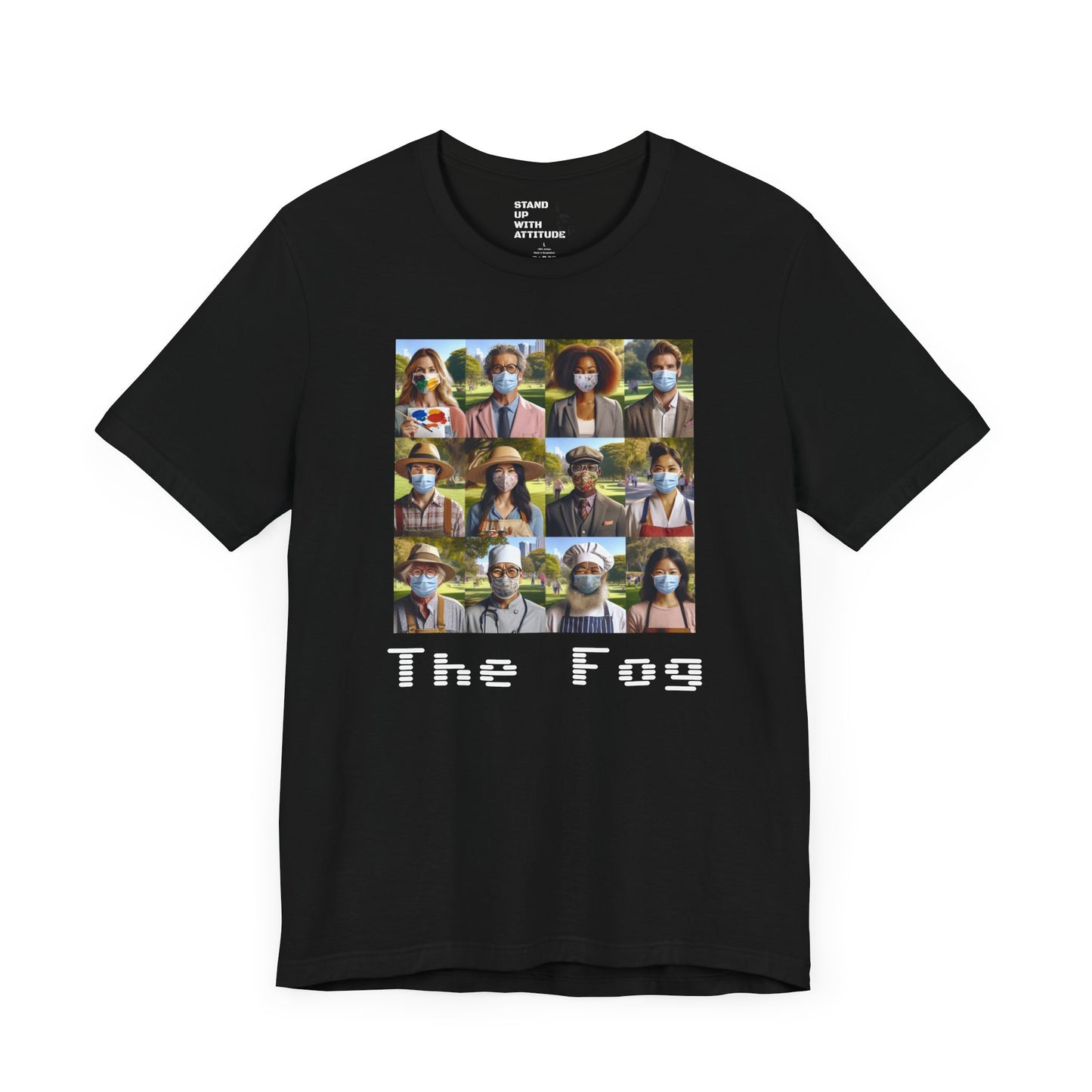 The Fog And A Mask Short Sleeve Tee