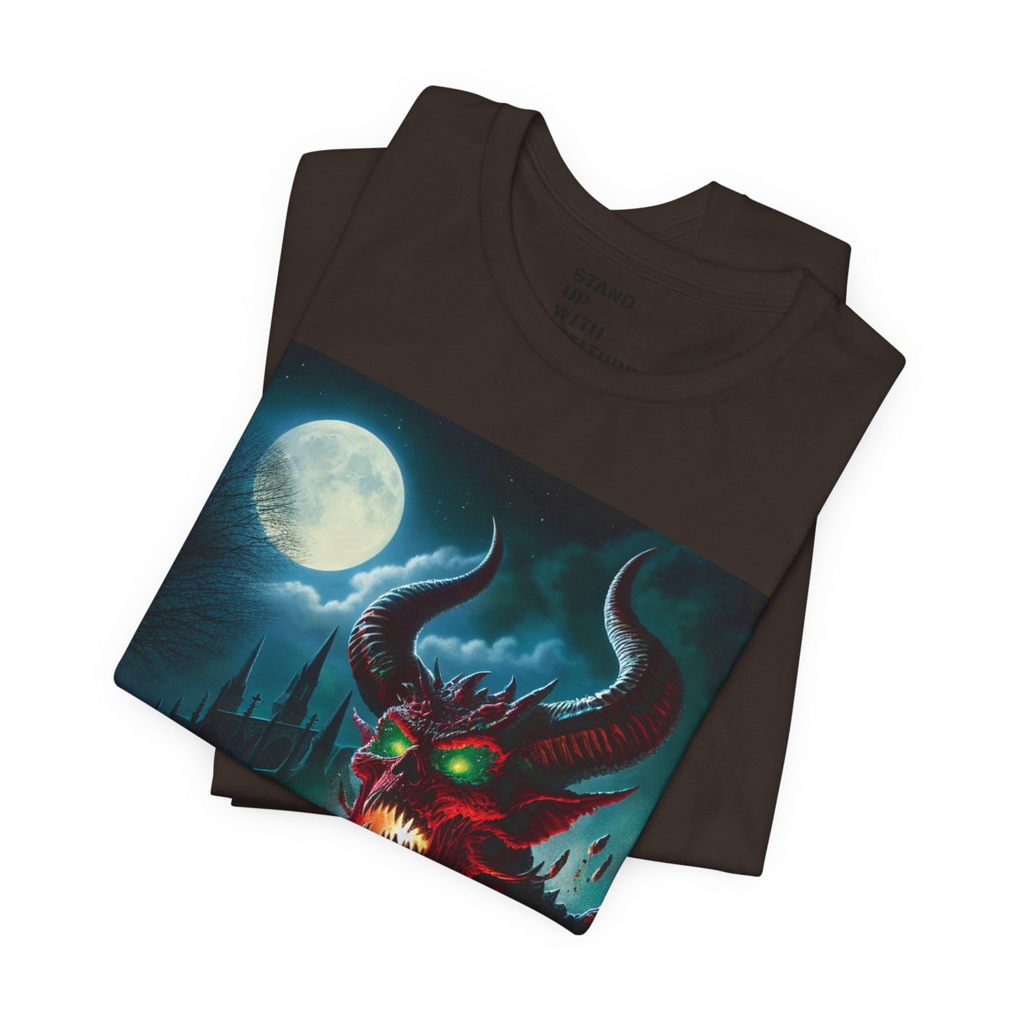 The Devil Rises Jersey Short Sleeve Tee