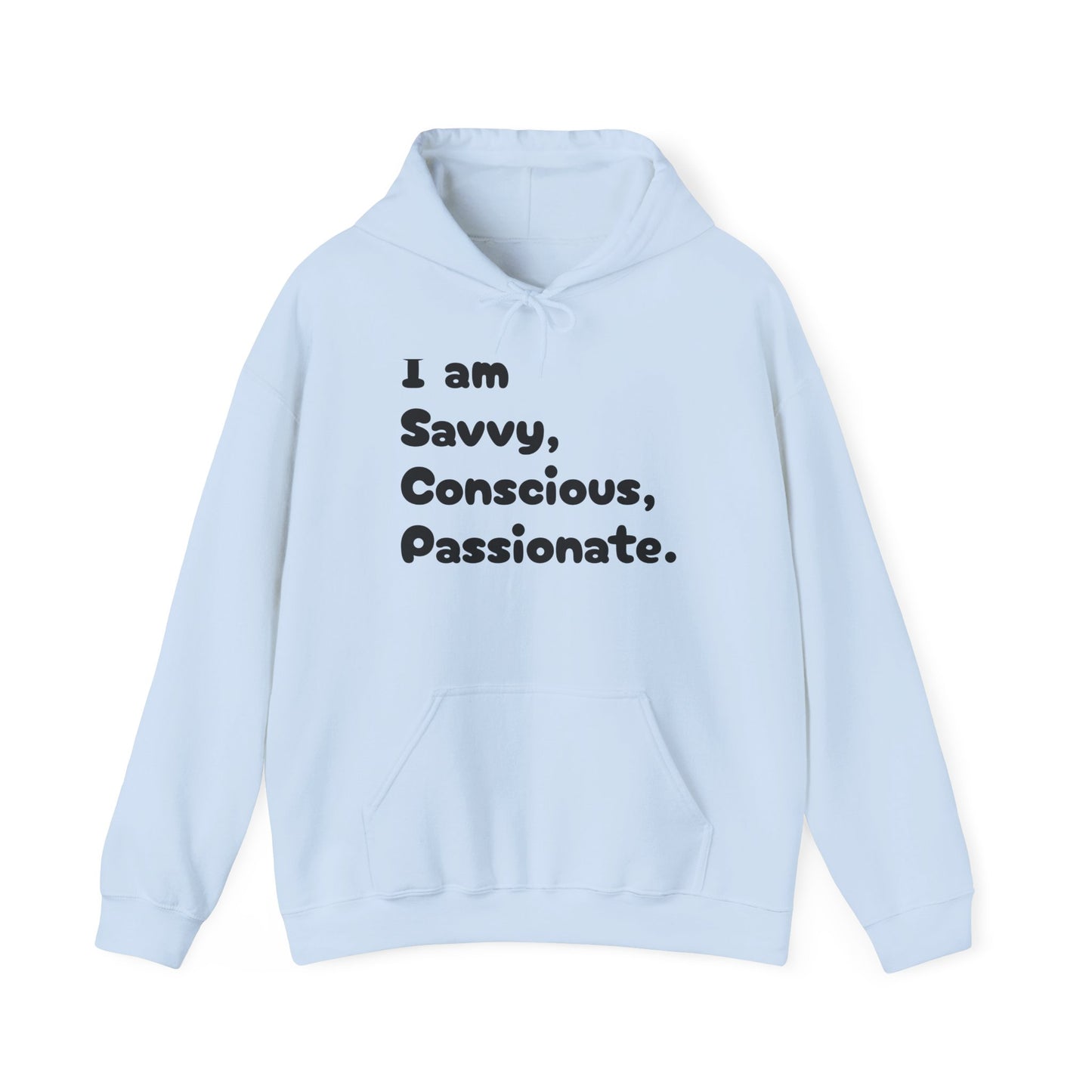 Savvy Conscious Passionate Heavy Blend™ Hooded Sweatshirt