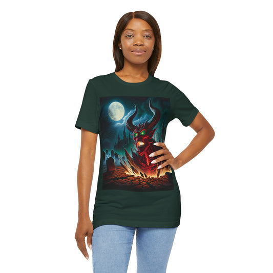 The Devil Rises Jersey Short Sleeve Tee